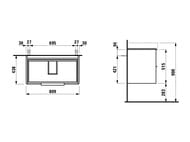    Laufen BASE 402392 (810x440x530) 2 ,  