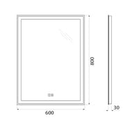  BelBagno (800x30x600) ,  , SPC-GRT-600-800-LED-TCH-WARM