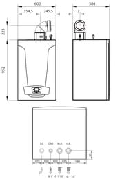     BAXI LUNA DUO-TEC MP+ 1.110 110, 7221296