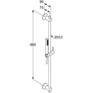   KLUDI NOVA FONTE PURISTIC 1S , , ,   20840N0-15