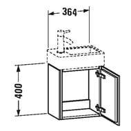    Duravit L-Cube 364400241 ,  ,   LC6293R2222