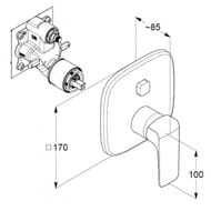  KLUDI AMEO    , ,  , PUSH&SWITCH,  416590575