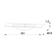 - Jacob Delafon Nona EB1885RU-DE4 100 , 1 , ,  