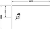   Duravit Sustano 16001000,   720286620000000