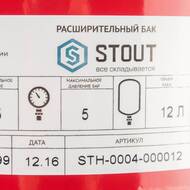   STOUT   12 , 3/4",  ,  STH-0004-000012