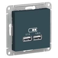  Systeme Electric ATLASDESIGN USB 5 1  x 2,1 2   1,05   ATN000833