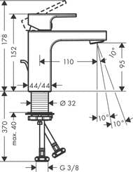    Hansgrohe Vernis Shape 71568000  100, ..,