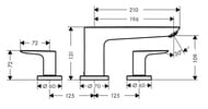  Hansgrohe Talis E 71747000   ,  3 , , 