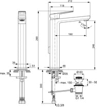 Ideal Standard Lux TONIC II    A6328AA , ,  