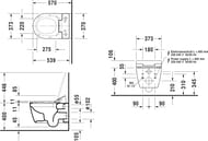   DURAVIT ME by Starck 370570355 ,  - SensoWash 2529590000