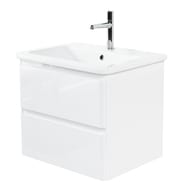    BelBagno ALBANO (570x444x500) , Bianco Lucido ALBANO-CER-600-2C-SO-BL