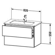    Duravit L-Cube 820550481 , 2 ,   LC624101818