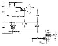  Jacob Delafon KUMIN   E99456-CP