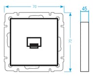  Werkel Ethernet RJ-45 ( ) W1181013