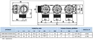  STOUT SMB-6850-343403  3/4", 3  3/4"