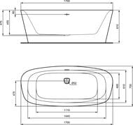   Ideal Standard Lux DEA 1700750610 ,  ,  K8720V3