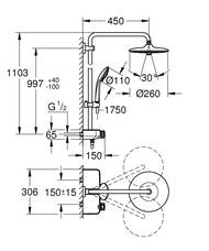   Grohe Euphoria SmartControl 260 MONO 26509000 ,  , 