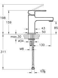    Vitra Q-Line ,   , :  A40775EXP