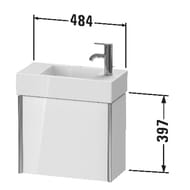   Duravit XViu 484397234  ,  / XV4232LB122