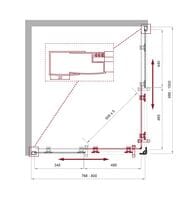   BelBagno Uno (10008001950) UNO-195-AH-2-100/80-CH-CR  / 