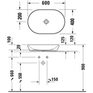   Duravit D-Neo 600400  ,  .  ,  2372600070