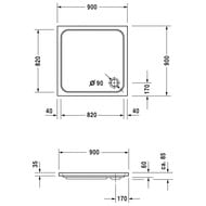   Duravit D-Code 900900 720102000000000