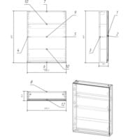 - Cersanit MODUO 60 595800144 ,   SB-LS-MOD60/Wh