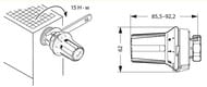  DANFOSS RTW-K    , M301.5  013G2238