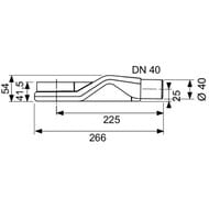  TECEdrainline DN 40 ""   650004 0,5 /