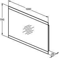  Ideal Standard MIRROR&LIGHT (1000700)  , , ,  T3348BH