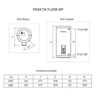    (Thermex) PRAKTIK FLOOR IRP 300  F, 