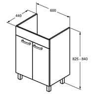    Ideal Standard TEMPO (600830440) ,  E0574TI