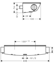  Hansgrohe Ecostat Select Renovation 13111000  , , 