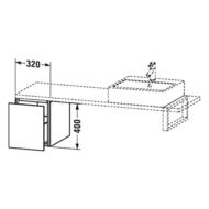    Duravit L-Cube 320400477 1 ,   LC582002222