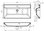   BelBagno (900450155)  ,  BB900/450-LV-MR-PR