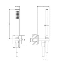   Gessi Rettangolo 20123.707  ., , ,   