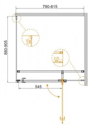   CEZARES VALVOLA (780-805x875-1000x1950) AH-1-80/90-C-Cr  , /