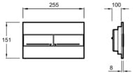   Jacob Delafon E4316-CP  ,  4311, 4312, 4313, 4315 ()