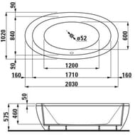  LAUFEN ILBAGNOALESSI ONE 241970 (20301020575) , -, LED 