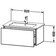    Duravit L-Cube 820481405 , 1 ,    LC614109090