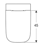   Geberit Smyle Square (350540330) ,  - 500.683.01.1