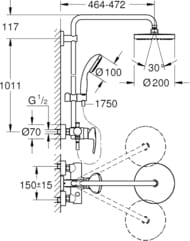   Grohe Tempesta Cosmopolitan 26244001 , ,  , , 