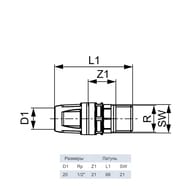   TECElogo 20  1/2",  ,  8610104