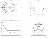   Cielo ENJOY (350530265)  Rimless, , : cemento EJVSK CM