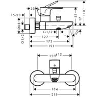   / Hansgrohe Rebris S 72440670 ,  