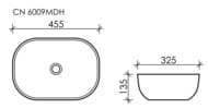   Ceramicanova Element 455325135 ,   CN6009MDH