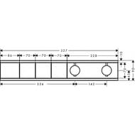    Hansgrohe RainSelect , , 3  .  15381990