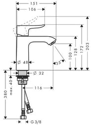  Hansgrohe Metris 31084000     ,   