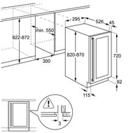   AEG SWB63001DG (820x294x571) , /.