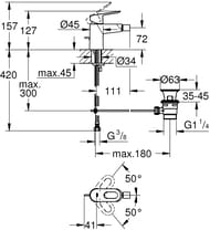  Grohe BauEdge 23338000  , 